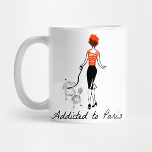 Addicted to paris Mug